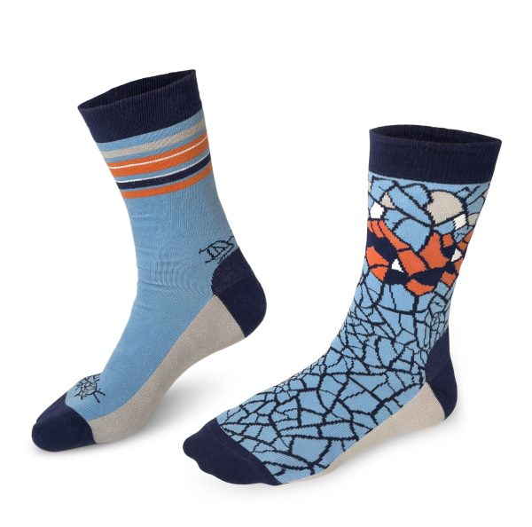 Alzheimer Socks - Alzheimer sloopt (Blauw)